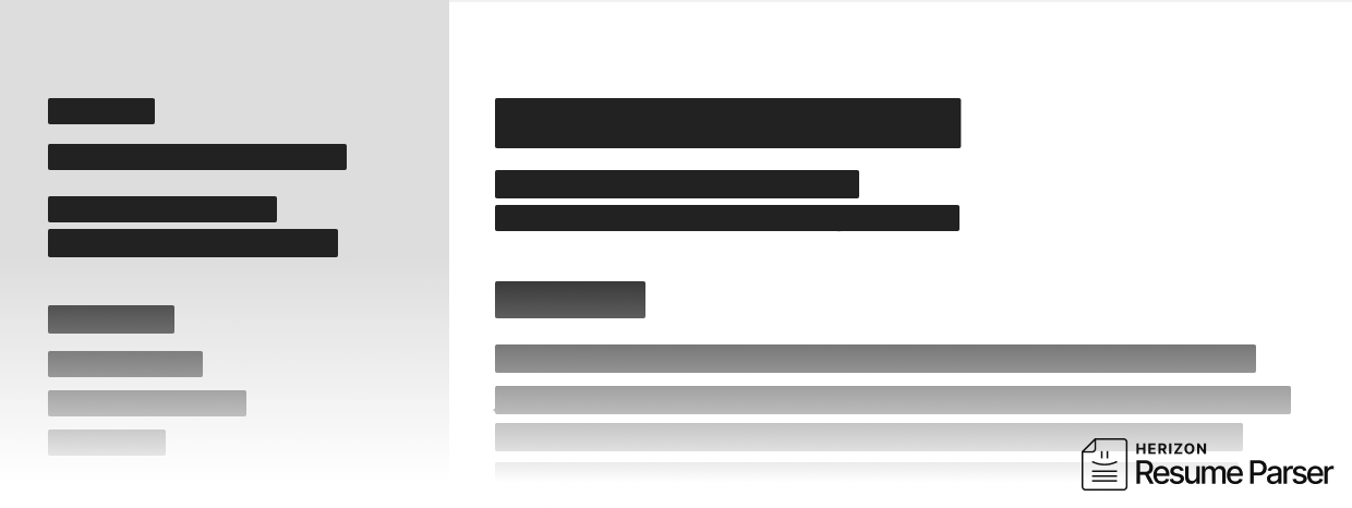Example of a page with a clear 2-column layout